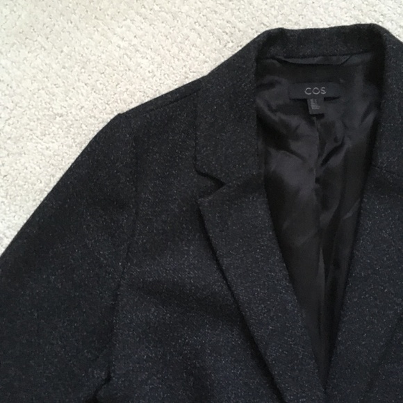 COS Tie Waist Blazer/Jacket Wool Blend - Picture 6 of 9